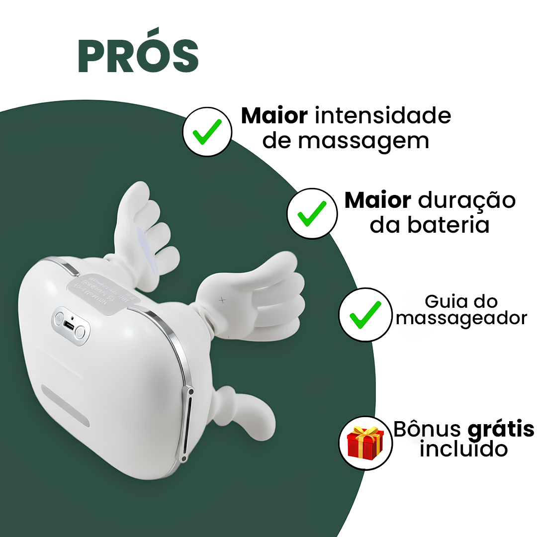 [PROMOÇÃO RELÂMPAGO] ZallyPalm™ - Massageador Inteligente de Pescoço