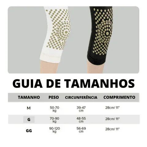 Joelheira de Compressão para Alívio de Dores - Compre 1 Leve 2 (Pares)