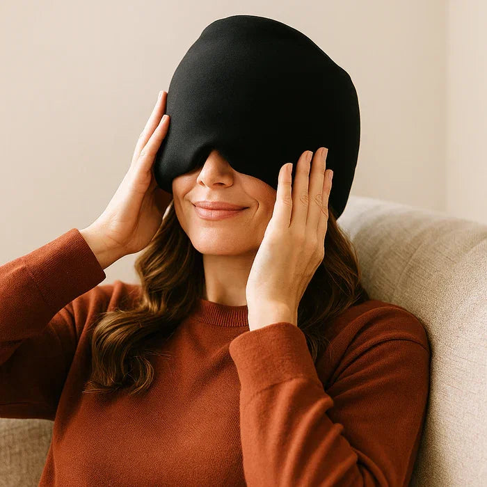 Touca Térmica para Enxaqueca e Dor de Cabeça