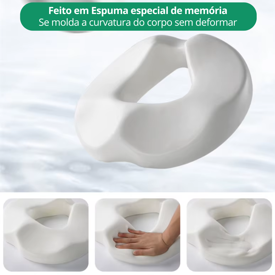 Almofada de Assento Ortopédico para Dores e Hemorroida