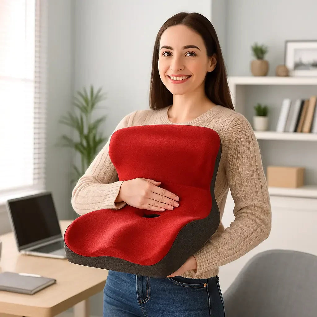 Almofada De Assento Ortopédico Com Espuma De Memória