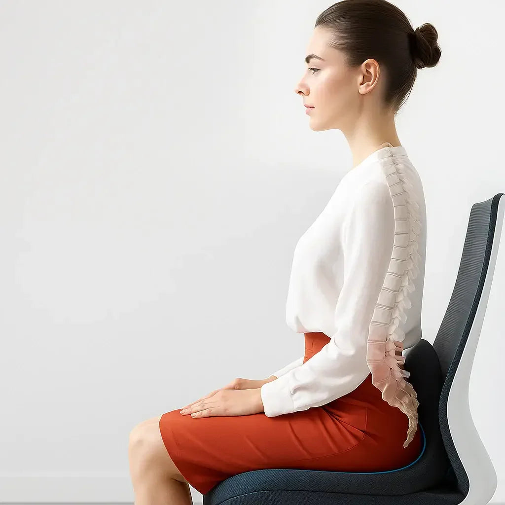 Almofada De Assento Ortopédico Com Espuma De Memória