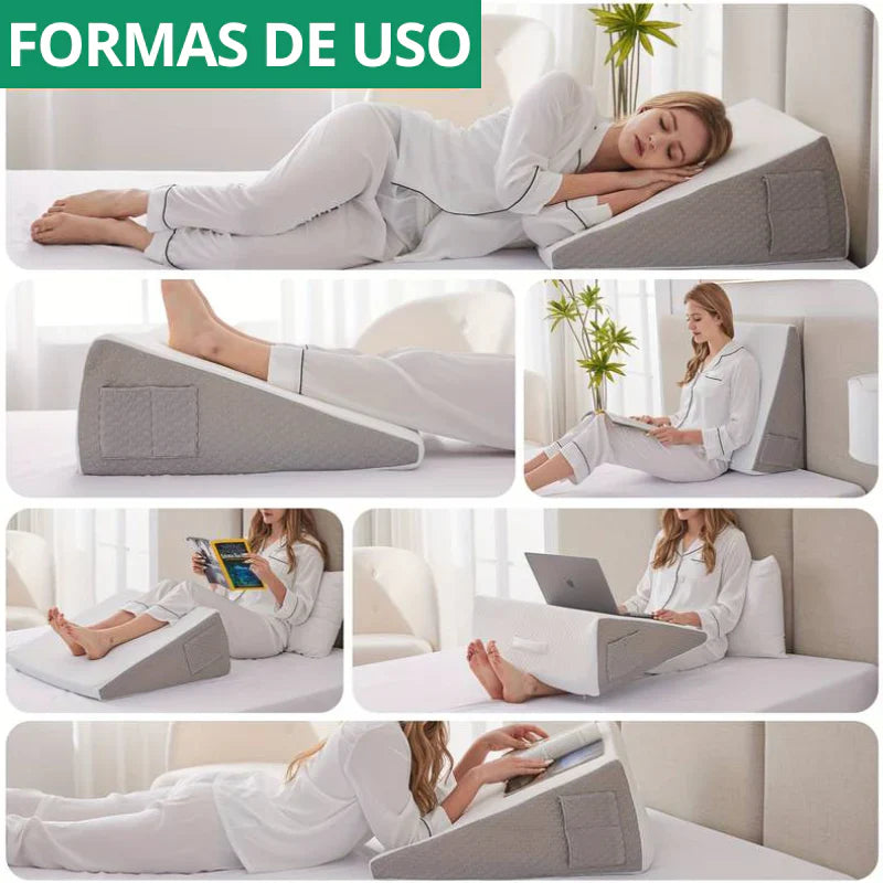 Almofada para Costas e Pernas 6 em 1