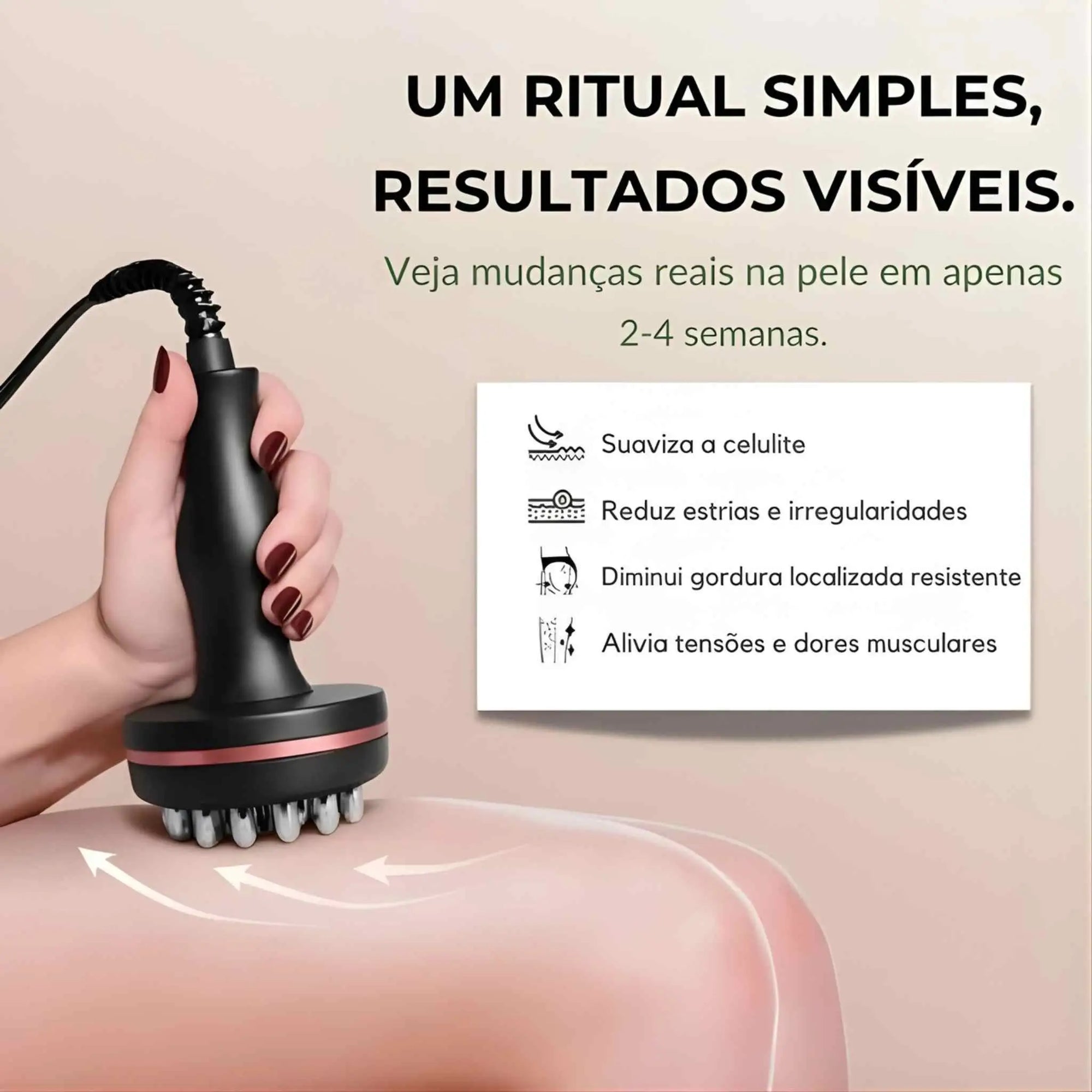 Aparelho de Drenagem Linfática e Anti-Celulite