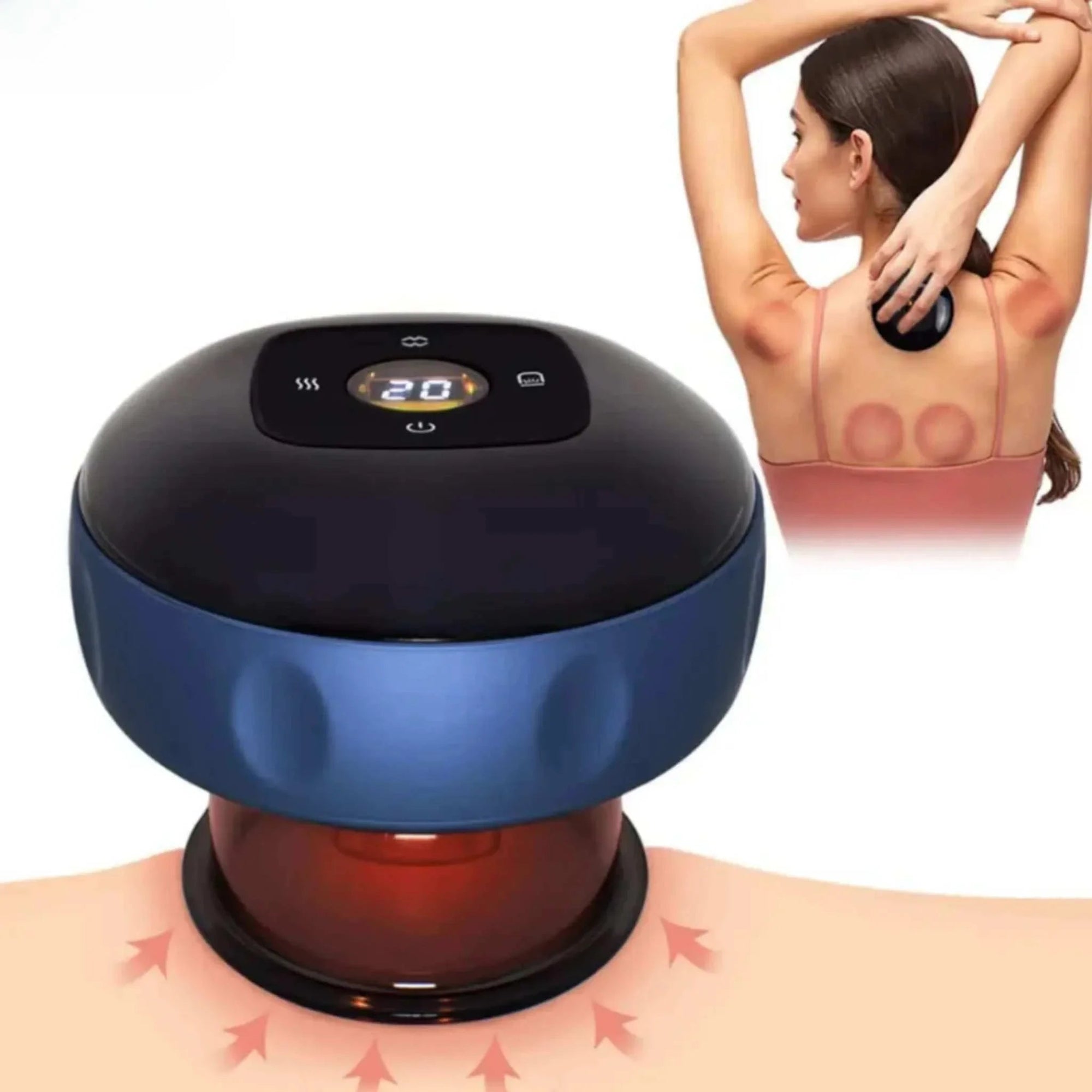 Aparelho de Massagem Relaxante com Ventosa