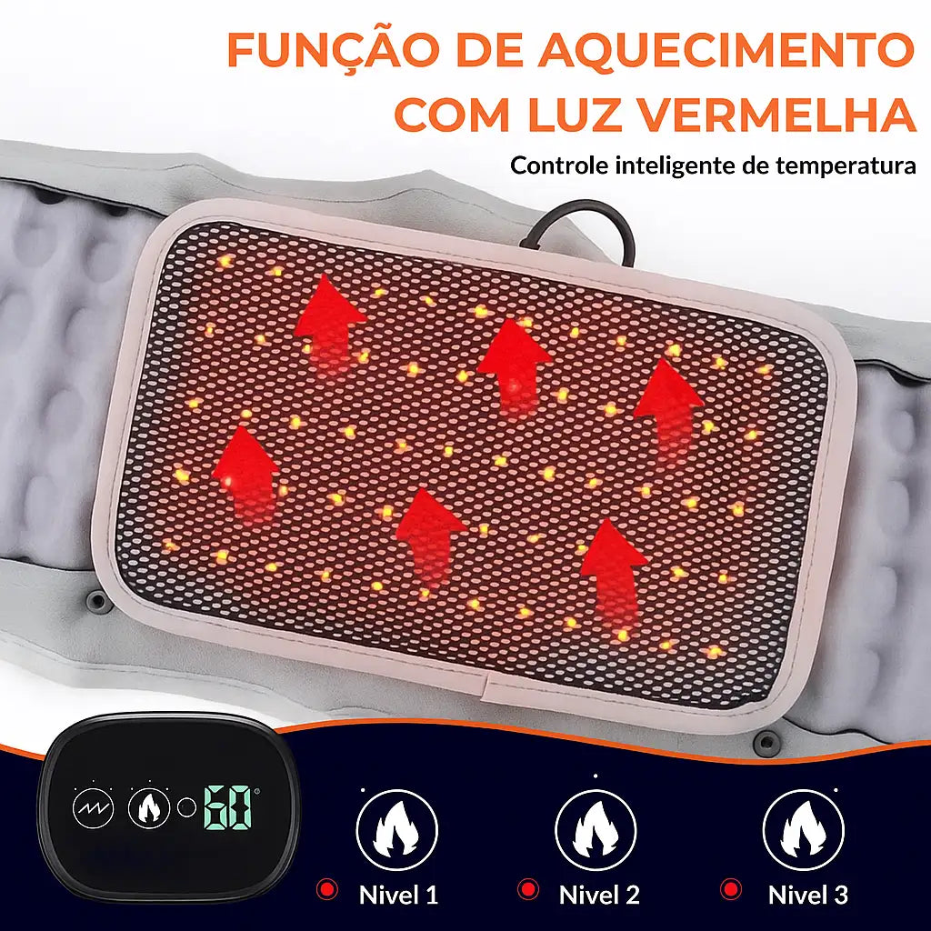 Cinta De Descompressão Lombar Inflável