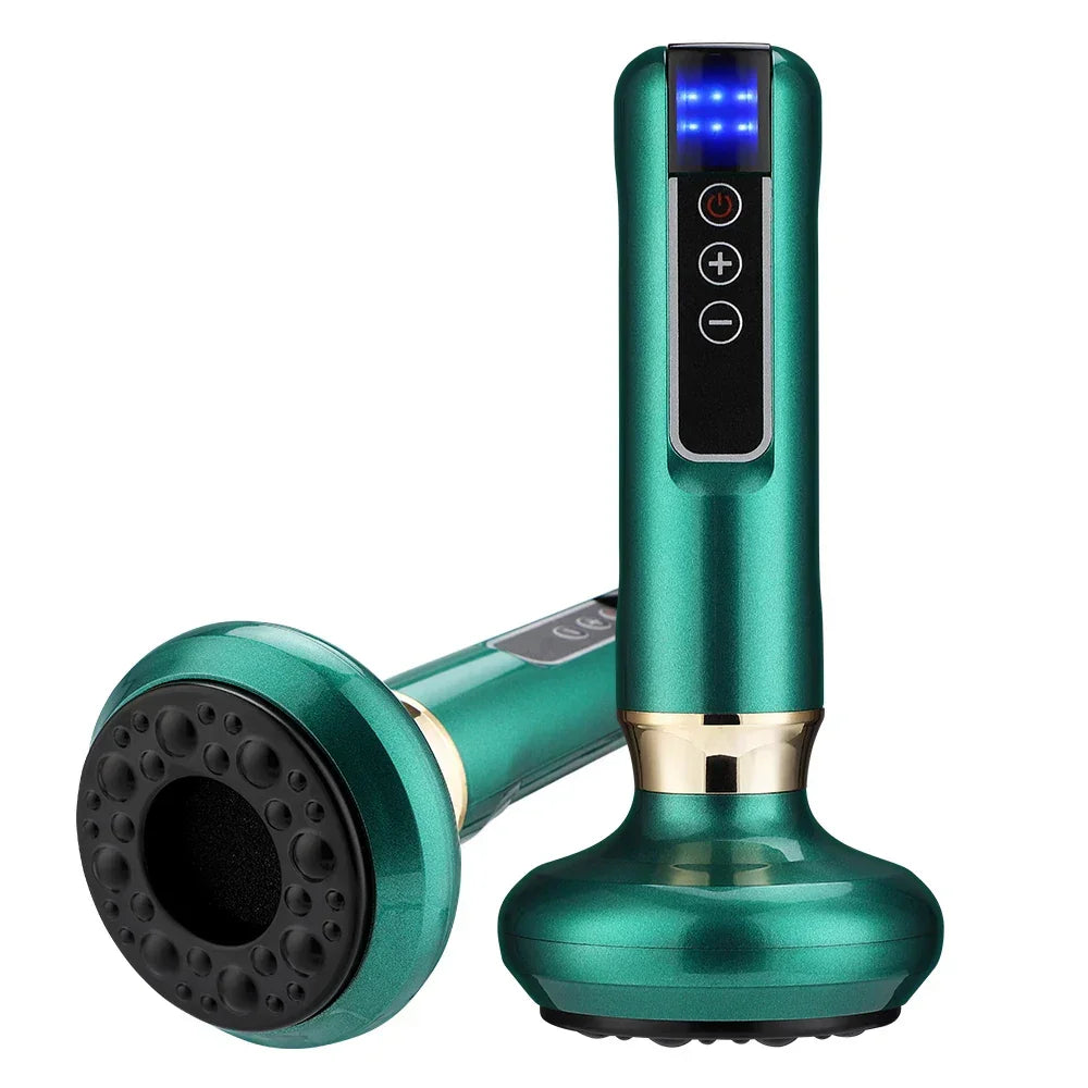 Massageador de Ventosa Elétrico com Infravermelho