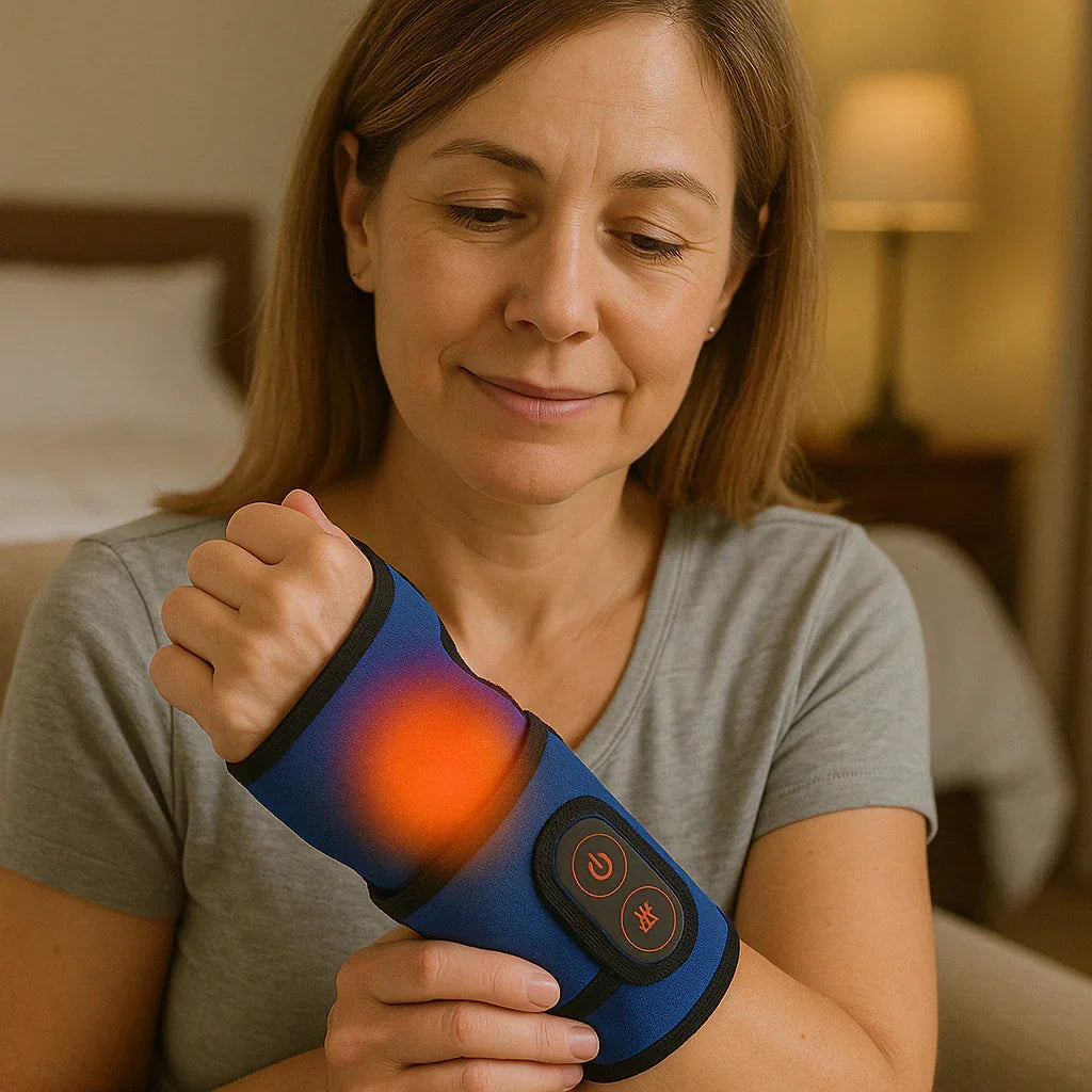 Munhequeira de Pulso Magnética com Aquecimento