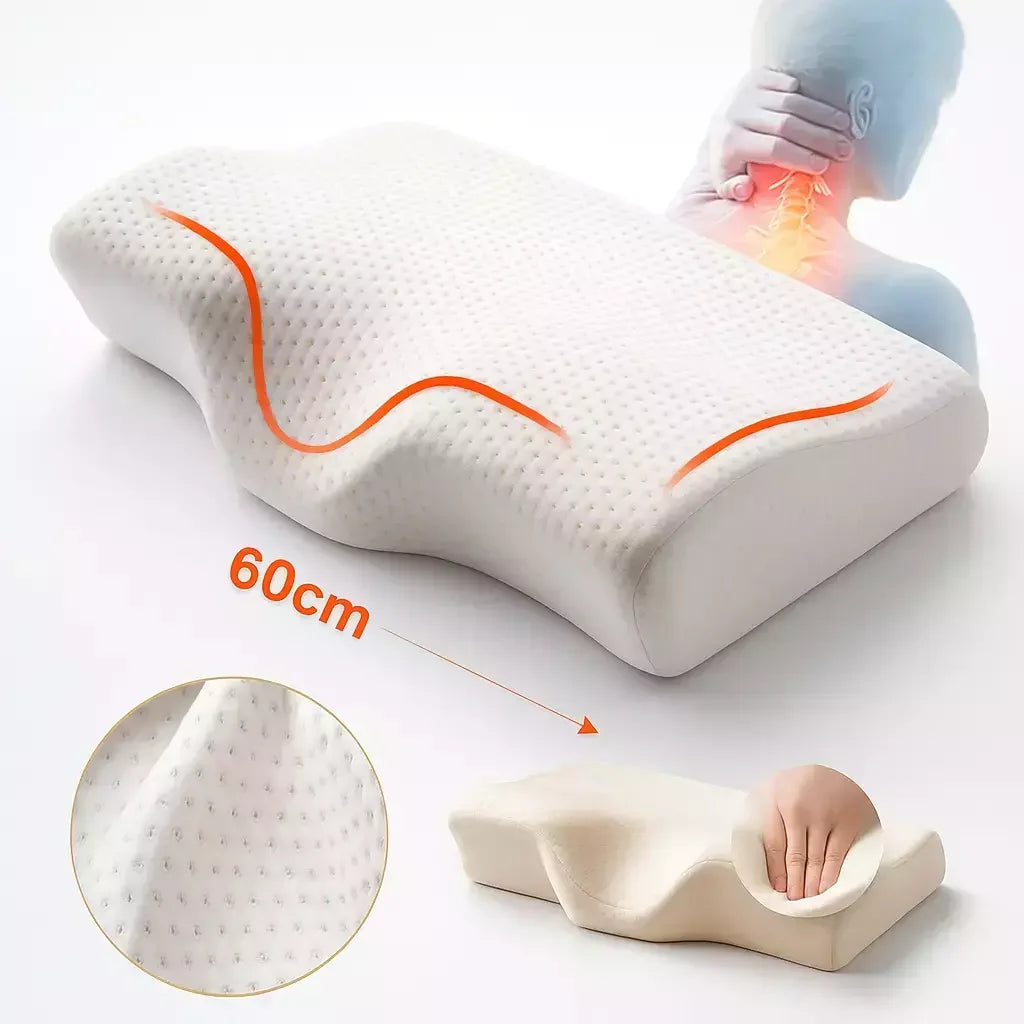 Travesseiro Ortopédico Cervical em Forma de Borboleta
